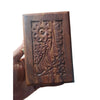 Handcrafted Floral Carved Wooden Jewelry Box – Antique Style Solid Wood Keepsake Organizer
