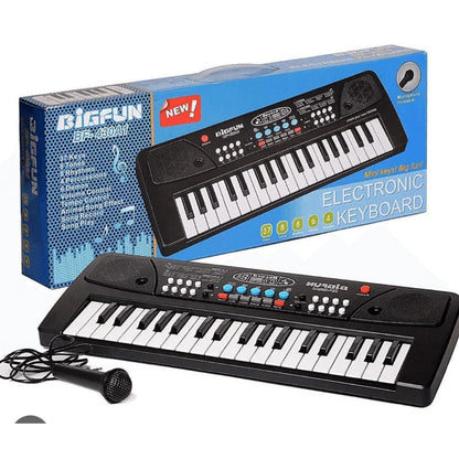 Bigfun 37-Key Electronic Piano Keyboard with Microphone – Educational Musical Toy for Kids with Recording & Multiple Tones