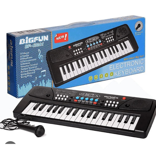 Bigfun 37-Key Electronic Piano Keyboard with Microphone – Educational Musical Toy for Kids with Recording & Multiple Tones