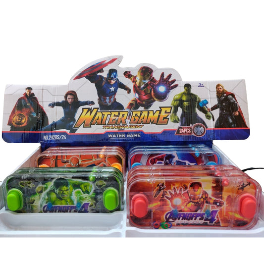 Avengers-Themed Handheld Water Ring Toss Game – Retro Puzzle Toy for Kids