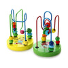 Mini Traffic Around The Beads Wire Maze Educational Game Wooden Toy, Mathematic Beads Roller Coaster Early Learning Educational Montessori toy