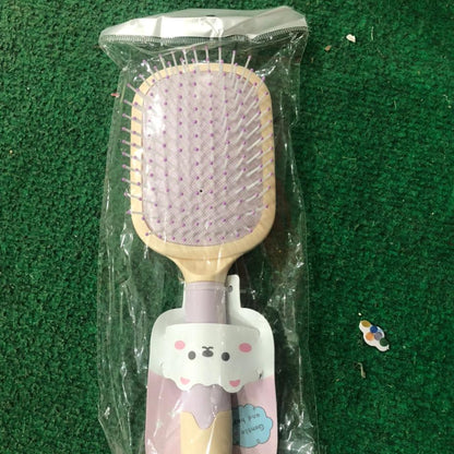 Aesthetic Paddle Hair Brush – Gentle Detangling Cushion Brush for Smooth & Healthy Hair